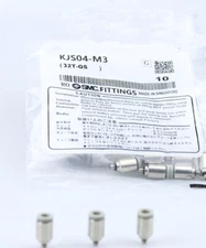 10PCS/Bag KJS04-M3 Trachea Connector For SMC NEW