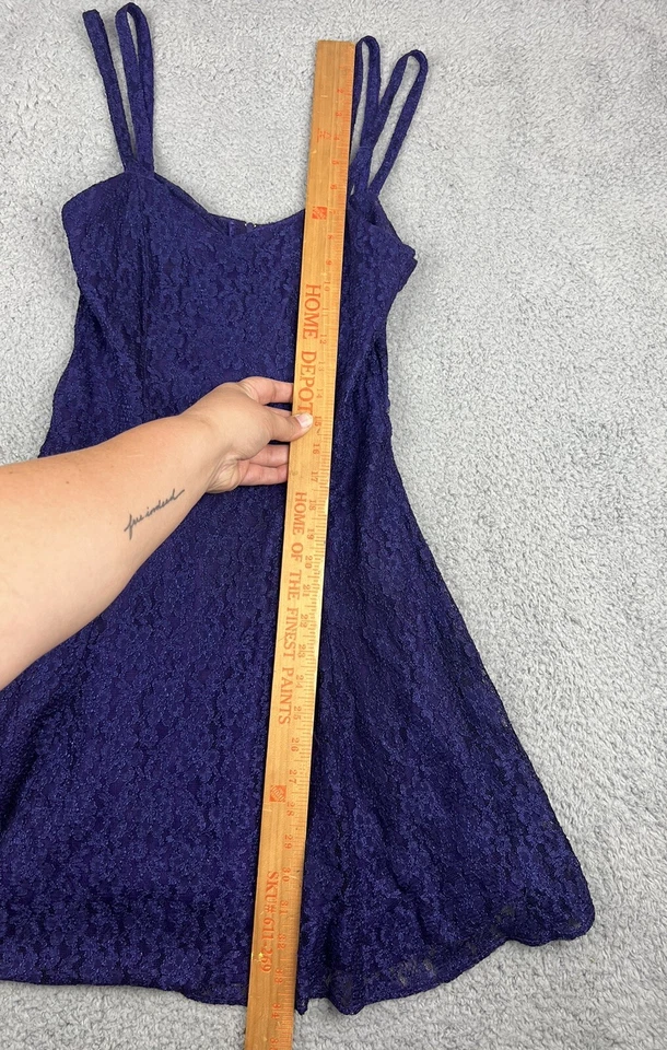 Vestido Vintage Años 90 ALL THAT JAZZ Encaje Mini EE. UU. Capricho Hada Patinador Regal Foto 4 de 4