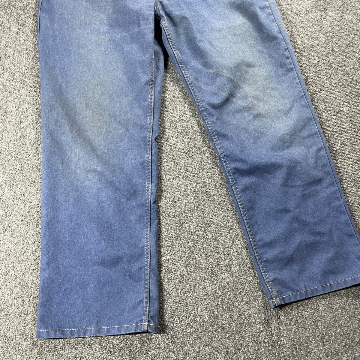 VINTAGE Towncraft Jeans Mens 36x28 Blue Denim Loose Straight VINTAGE Towncraft Jeans Mens 36x28 Blue Denim Loose Straight