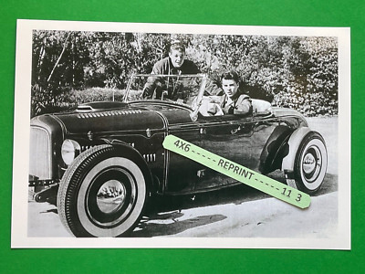 Found PHOTO of Old Actor Ricky Nelson Music Performer his '32 FORD COUPE HOT ROD