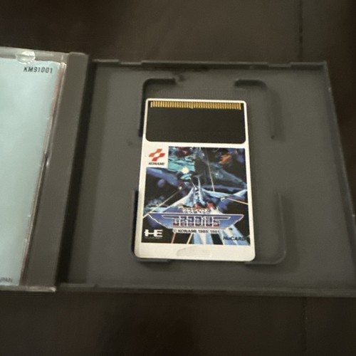 GRADIUS PCE KONAMI NEC PC Engine From Japan - Picture 2 of 5