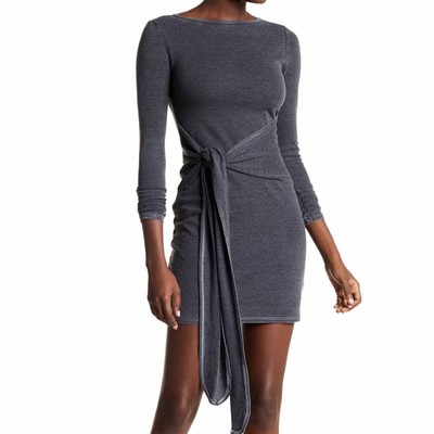 tie waist t shirt dress
