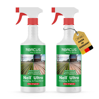 (15,27 /L) Nell Ultra 2x 750 ml - Algen- & Grünbelagentferner gebrauchsfertig 