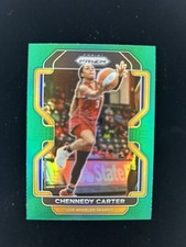 Chennedy Carter Green Prizm 2022 WNBA Prizm #76 Los Angeles Sparks