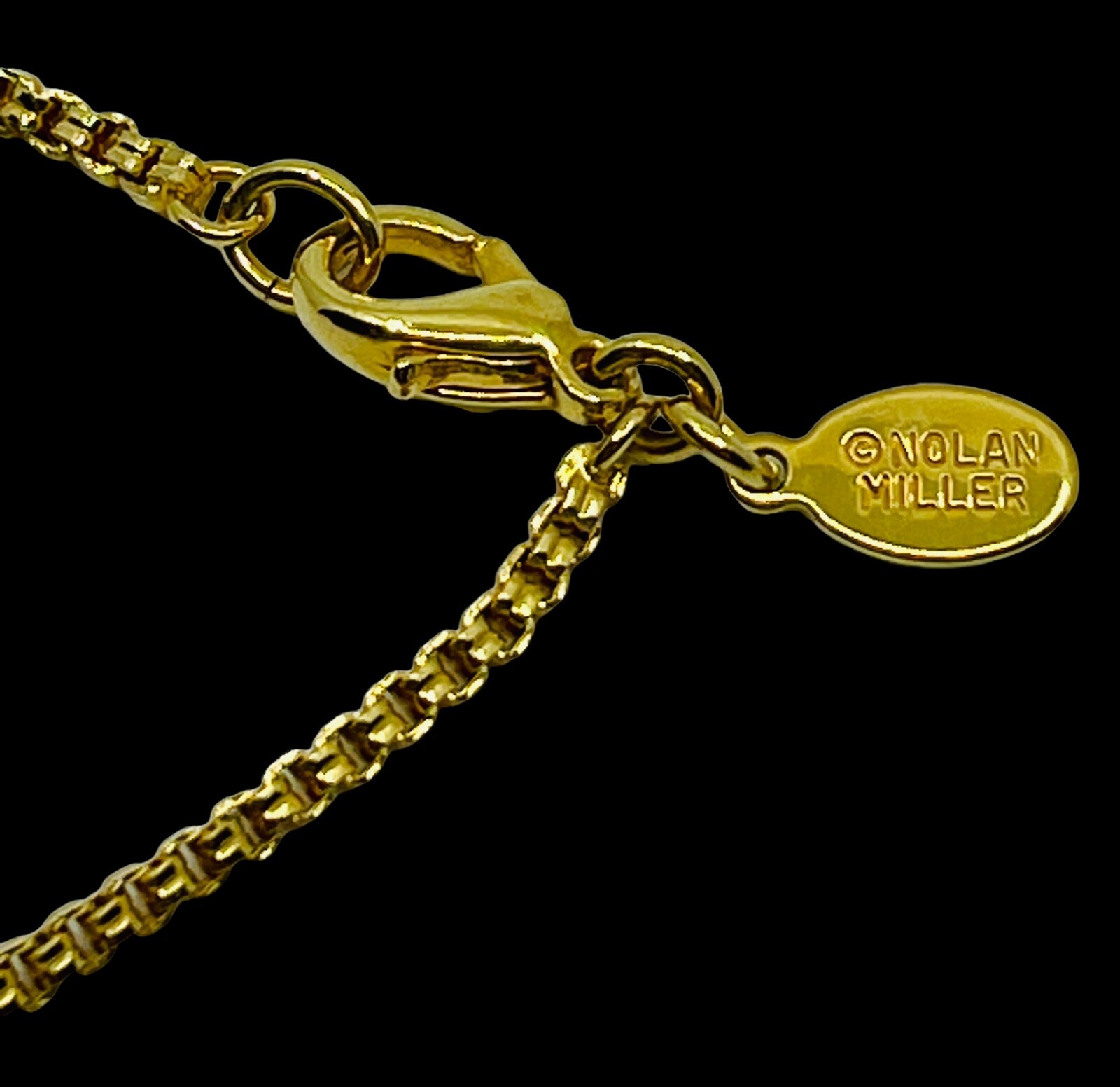 Vintage 1980’s Nolan Miller Rhinestone Runway Sunflower Necklace 23” Inches Long image 7