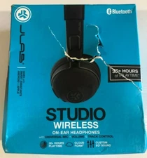 JLAB Studios - Wireless ON EAR Headphones with Universal Mic - NEW