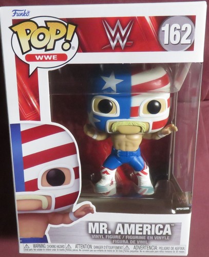 MR. AMERICA, 2024 FUNKO POP, aus, "WWE", FREE SHIPPING, #162