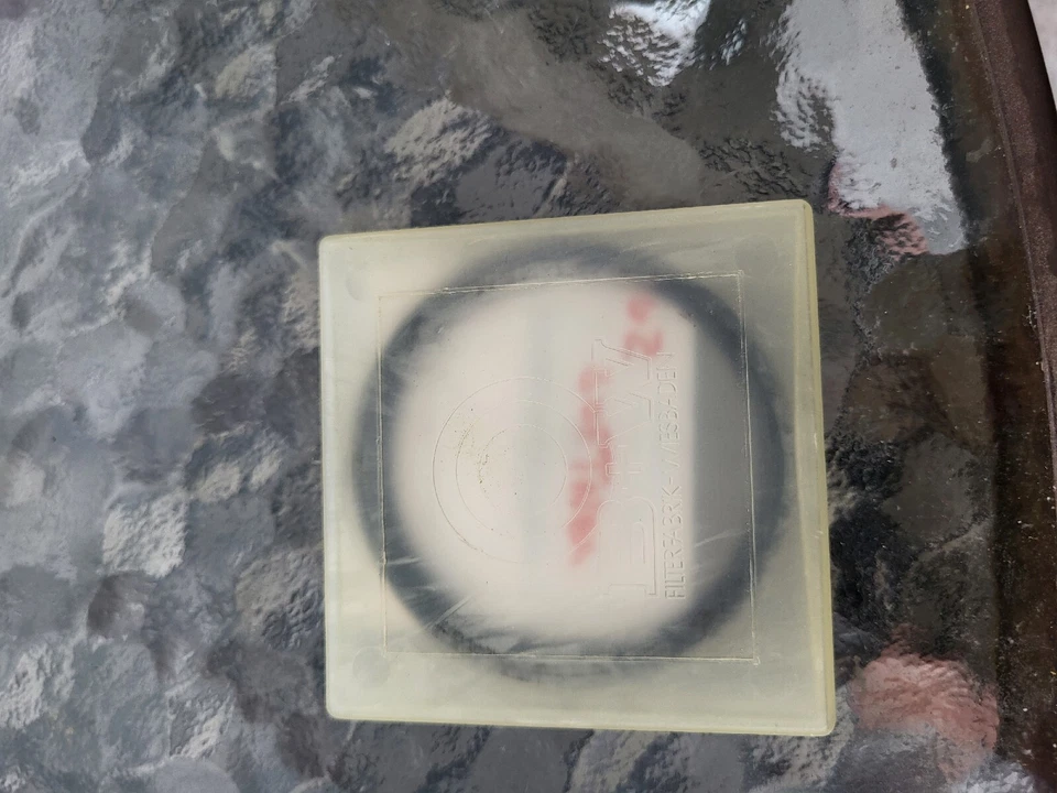 Schneider Kreuznach Proline B+W Camera Filter 62 E WZ 1 Made In Germany Used  - Image 3 of 4