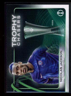 2024-25 Topps UEFA #RF-12 Nicolas Jackson Trophy Chasers | eBay