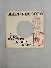 45 RPM 7" RECORD SLEEVES CO. SLEEVE 1 PACK SEE PHOTOS - Kapp SLV136