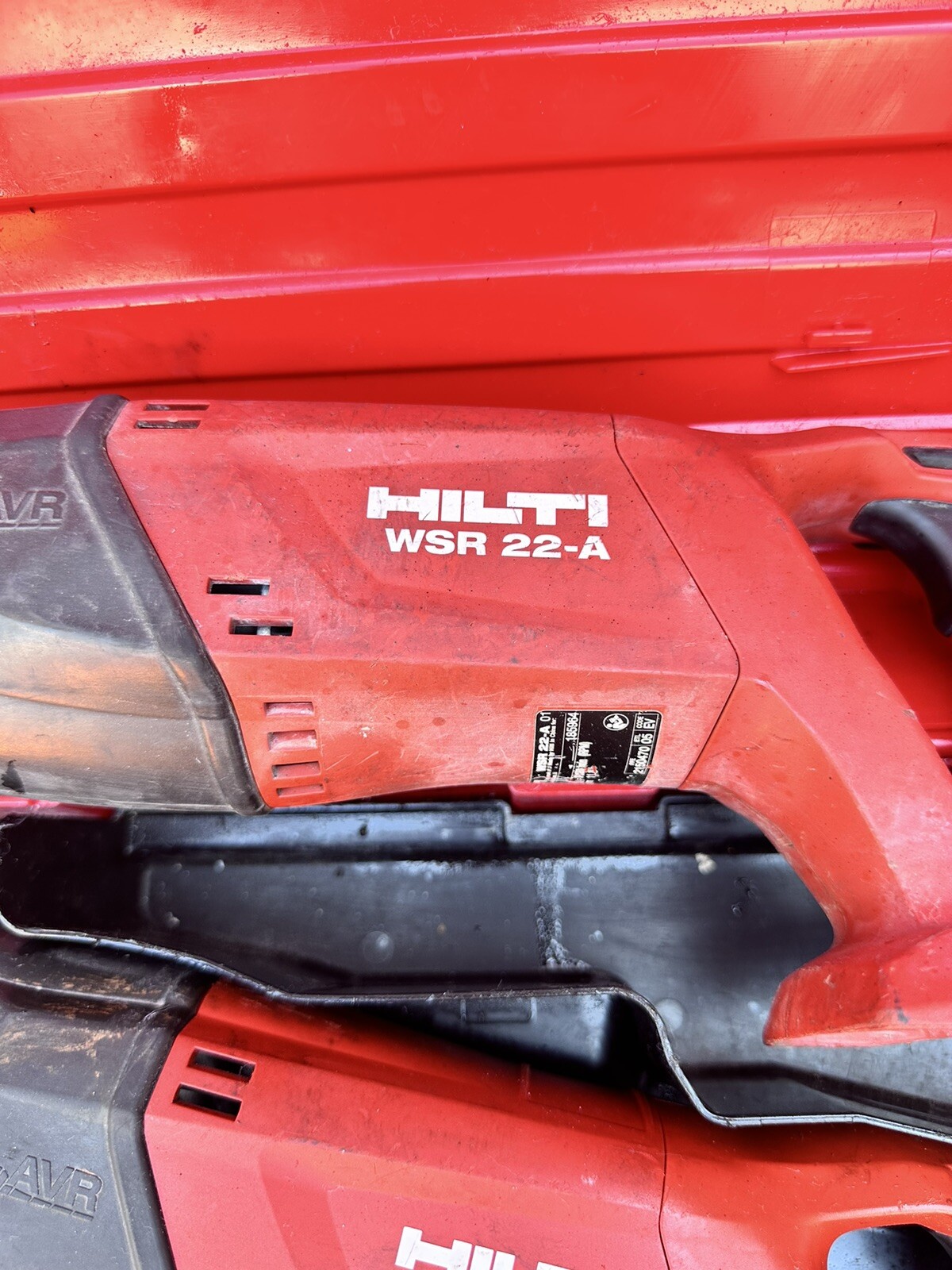 Hilti WSR 22-A & WSR 18-A Cordless Reciprocating Saw with Battery  