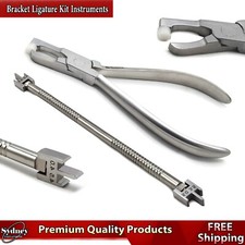 Orthodontic Dental Band Long Posterior Contouring Pliers  Adjustable Gauge