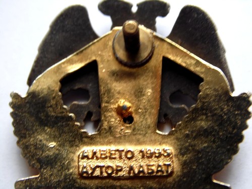 Esercito serbo distintivo berretto soldato tra 1996-1998 - Foto 5 di 5