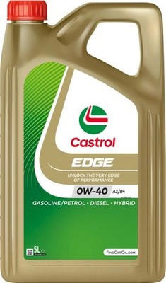 For Castrol Edge 0W40 A3/B4 4L Engine Oil 0W40 4L EDGE 15F6B5 Engine oil EDGE (