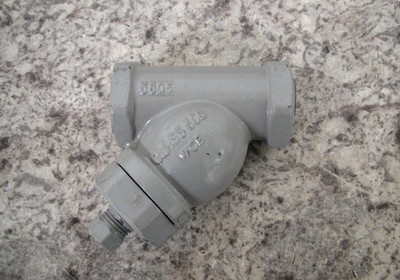 New Keckley SB7 1/2'' Class 600 WCB Cast Carbon Steel Y-Strainer Free Shipping