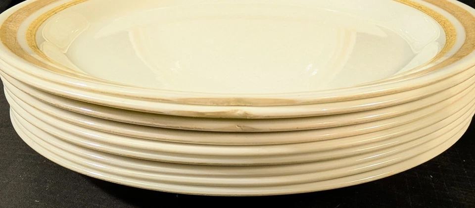Juego de 11 platos de almuerzo/ensalada Corelle Almond 8 1/2" ¡LEER! Foto 4 de 4