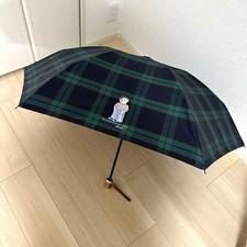 Brand new, unused, with tags, Polo Ralph Lauren Polo Bear folding umbrella, tart