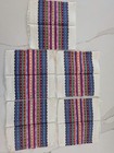 Woven Guatamalan Maya Serviletta Cotton 6"X6" Miniature Serape Tortilla Liners  — photo 1