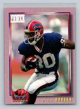 1993 Pro Set Power Update Power Moves #PMUD2 Bill Brooks Buffalo Bills