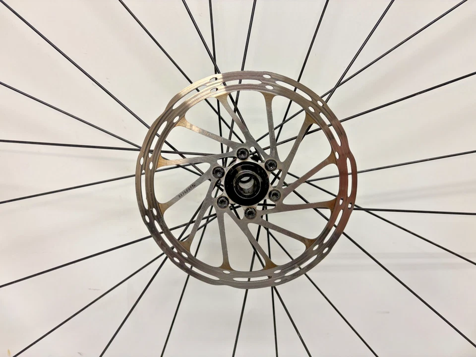 e*Thirteen XCX 24-Spoke Aluminum Tubeless Disc Brake Thru Axle 700C Front Wheel - Image 3 of 4