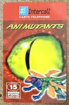 ANI MUTANTS PREPAID INTERCALL KARTE PREPAID TELEKARTE KARTE PHONECARD KARTE