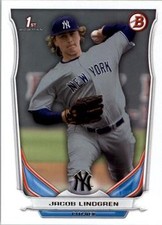 Jacob Lindgren 2014 Bowman Draft #DP53