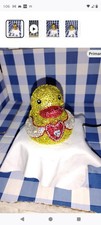 beautiful valentines day love bling rubber duck
