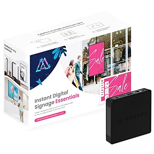Essentials Digital Signage Displays - Digital Signage Player for Menu