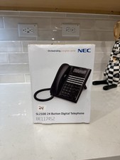 SL2100 IP7WW24TXHB1 BE117452 24 Button Display Speaker Telephone Black