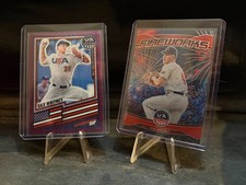 Dax Whitney 2025 Stars & Stripes Purple Disco Prizm /99 Red Prizm Fireworks /199