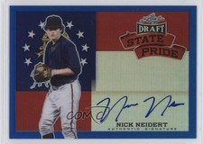 2015 Leaf Metal Draft State Pride Blue Prismatic 14/25 Nick Neidert Auto 1z9