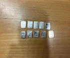 Valcambi Silver Valcambi Bars .999 Pure. Lot of 10 Grams