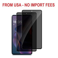 2 pcs Tempered Glass for Motorola Moto G Stylus 5G 2025 Privacy Screen Protect