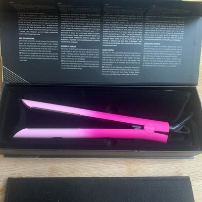 Amory London Soho Style Professional Titanium Haarglätter Pink 
