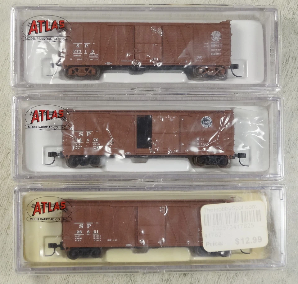 Southern Pacific 40' USRA Outside Braced Boxcar #26470, Atlas, New - Image 2 of 4