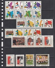 Soccer Football 1970-4 Apeldoorn Leiden Stadspost Small Collection MNH 24 v Lot