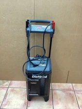 DieHard 71341 6/12V Gold Smart Wheel Battery Charger and 50/250A Maintainer