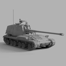 3D Printed 1/72 China PLZ-83 130mm Self-Propelled Howitzer Unpainted Model Kit