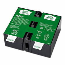 APC APCRBC124 UPS Battery Cartridge Sealed Lead Acid 12V 9Ah BX1500M