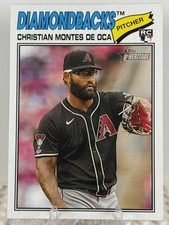 Christian Montes De Oca #205 2026 Topps Heritage Rookie Arizona Diamondbacks