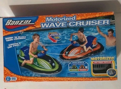 Banzai Inflatable Battery Powered Wave Cruiser w/High-Torque Propeller Ages 5-10