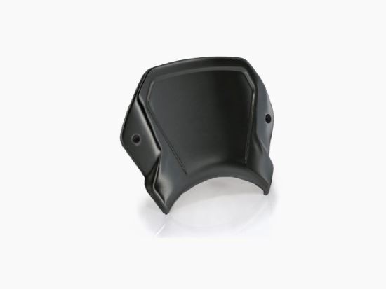 Puig Black Aluminium Fly Screen Royal Enfield Continental GT 650 2021-2025