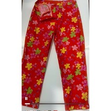 Lilly Pulitzer  Palm Beach Coral Sands  Stretch Liza Capri Pants   Size 2   EUC