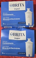 Brita Replacement Original Water Filters Pitchers & Dispensers 3 Filters 2 Pack