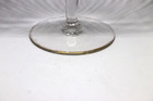Tiffin-Franciscan Minton Sherbet Glass Optic Gold Encrusted MANGANESE — photo 6