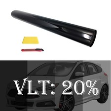 Uncut Roll Window Tint Film 20 Vlt 20 In X 100 Ft Feet Car Glass Uncut Roll Window Tint Film 20 Vlt 20 In X 100 Ft Feet Car Glass