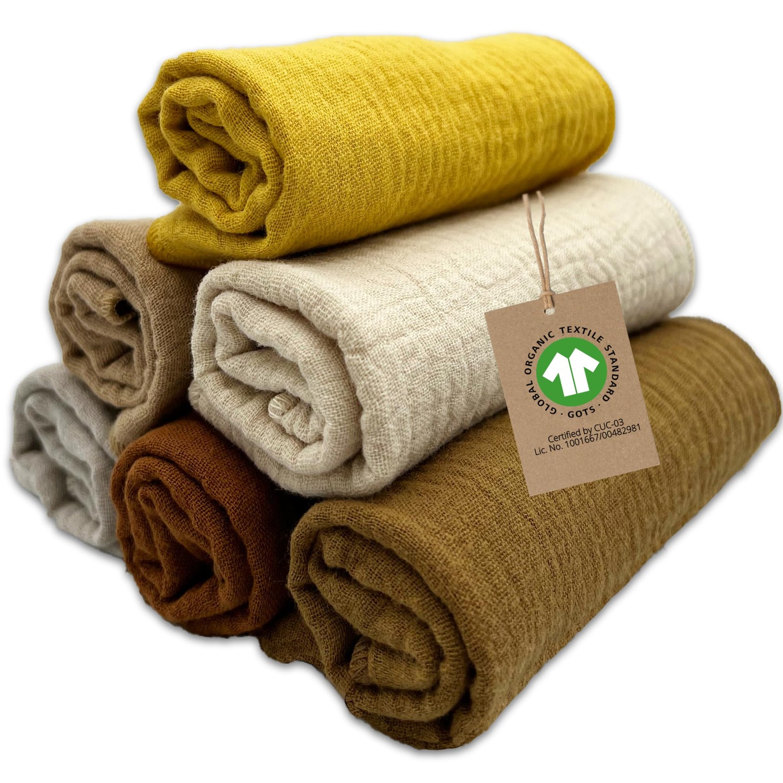 Lingette lavable bébé en coton bio lot de 10 debarbouillette blanche pour la toilette au quotidien