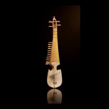 Afghan Rubab Handmade Traditional Musical Instrument Mulberry Wood Stringed Lute