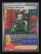 ME01: Mega Evolution Lt. Surge's Bargain - 185/132 #185/132 on eBay
