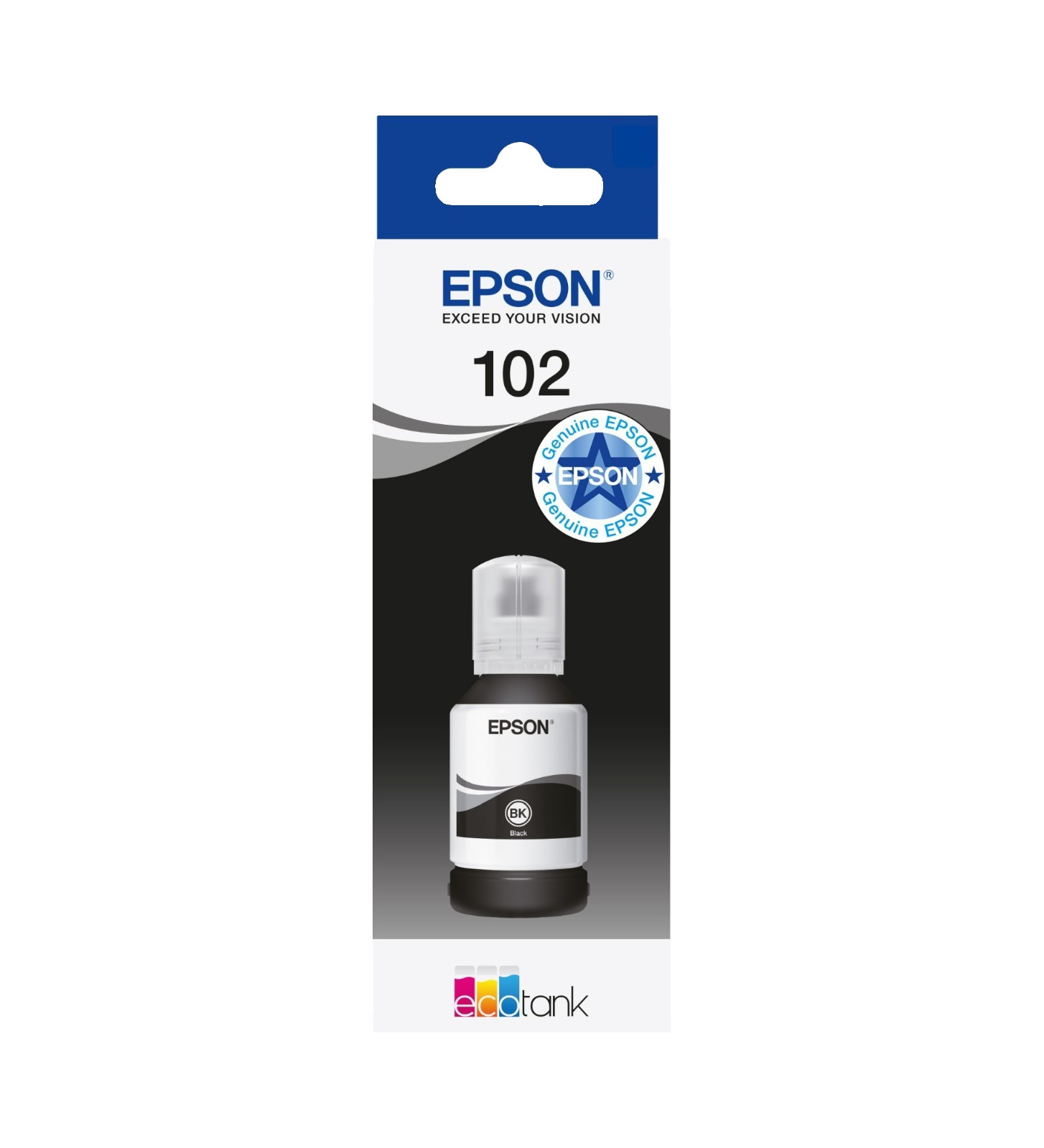 Epson 102 EcoTank Ink Bottle Pigment Black C13T03R140 EP64334 - Image 3